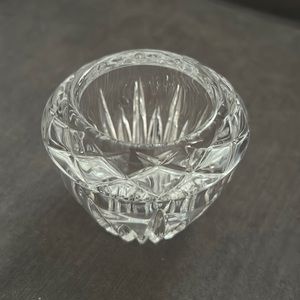 Crystal votive holder